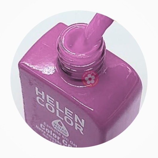 Esmalte em gel 85 Nude vintage Conexão Helen Color 12ml para unhas