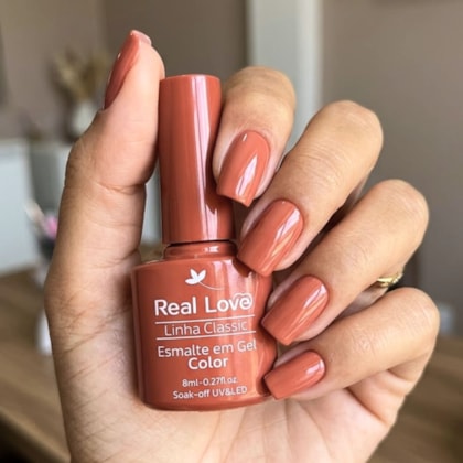 Esmalte em gel Argila Real Love Linha Classic