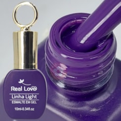 Esmalte em gel azul alfazema 130 10ml Real Love Chaveirinho Esmalte em gel azul alfazema 130 10ml Real Love Chaveirinho