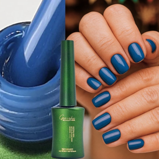 Esmalte em Gel Azul céu 120 Gcovelis 12ml para unhas