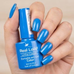 Esmalte em gel Azul Claro Linha Classic 31 Real Love Esmalte em gel Azul Claro Linha Classic 31 Real Love