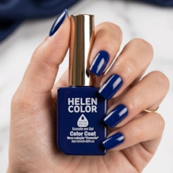 Esmalte em gel Azul Marinho Helen Color 12ml Conexão Esmalte em gel Azul Marinho Helen Color 12ml Conexão