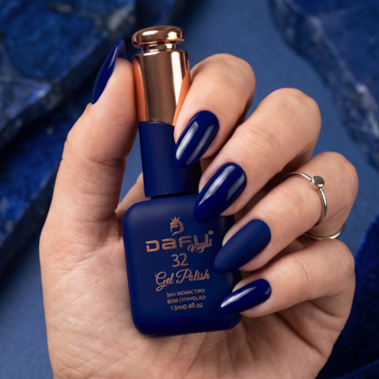 Esmalte em gel Azul Profundo 32 Dafu 12ml Infinito Glow
