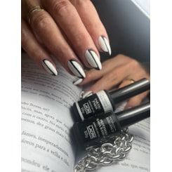 Esmalte em gel Branco Partiu Paris Lacre 10g Esmalte em gel Branco Partiu Paris Lacre 10g