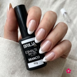 Esmalte em Gel Brilia Nails 10g Branco Corretivo Esmalte em Gel Brilia Nails 10g Branco Corretivo