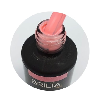 Esmalte em Gel Brilia Rosa bebê 10g UV/LED Rosa Chá Promoção