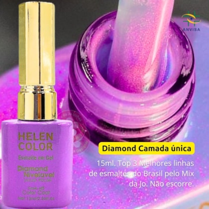 Esmalte em gel Butterfly Helen Color 15ml Diamond 69