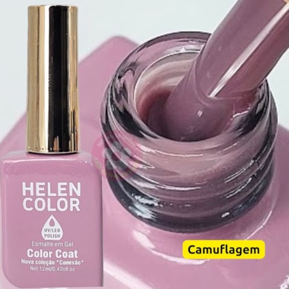 Esmalte em gel Camuflagem Cover Helen Color 12ml Conexão 57