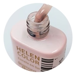 Esmalte em gel Camuflagem Nude 02 Diamond 15ml Helen Color Esmalte em gel Camuflagem Nude 02 Diamond 15ml Helen Color
