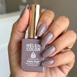 Esmalte em gel Cashmere Fendi Lilás cinza Helen Color 12ml Conexão