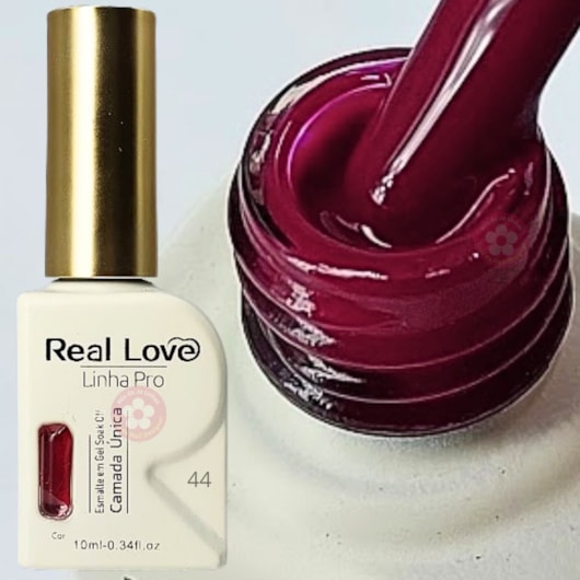 Esmalte em gel Cherry Linha PRO Real Love para unhas