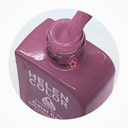Esmalte em gel Chocolate ao leite Helen Color 12ml Conexão 194