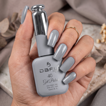 Esmalte em gel Cinza 40 Dafu 12ml Infinito Glow
