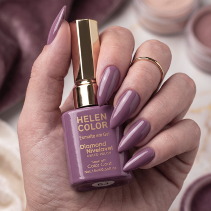 Esmalte em gel Cover elegante Helen Color 15ml Diamond 51