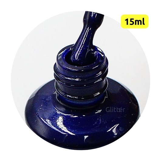 Esmalte Em Gel D&Z 15ml Linha B - Cor: Azul B-18 - Imagem principal - f72316aa-f2d8-4ece-822f-7bcbe22c88d0