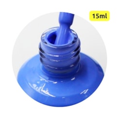 Esmalte Em Gel D&Z 15ml Linha B - Cor: Azul B-23