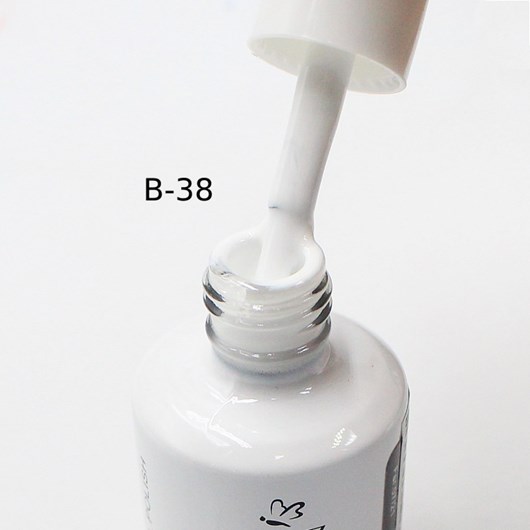 Esmalte Em Gel D&Z 15ml Linha B - Cor: Branco B-38 para unhas