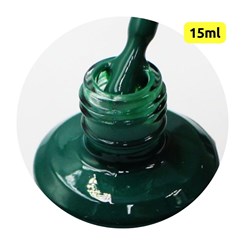 Esmalte Em Gel D&Z 15ml Linha B - Cor: Verde B-15