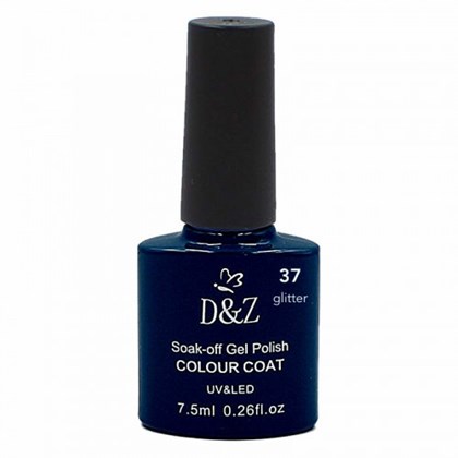 Esmalte em Gel D&Z 7,5ml Linha B Cor: Azul Marinho B-37