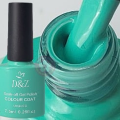 Esmalte em Gel D&Z 7,5ml Linha B Cor: Verde B-12