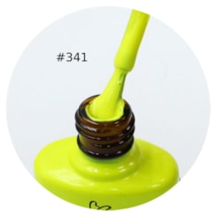 Esmalte Em Gel D&Z 7,5ml Linha D - Cor: 341 Amarelo Esmalte Em Gel D&Z 7,5ml Linha D - Cor: 341 Amarelo