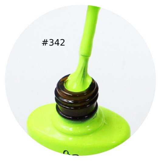 Esmalte Em Gel D&Z 7,5ml Linha D - Cor: 342 Verde Neon - Imagem principal - 89c100f0-3fc3-4411-a607-fc66e31d0e2b
