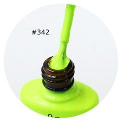 Esmalte Em Gel D&Z 7,5ml Linha D - Cor: 342 Verde Neon