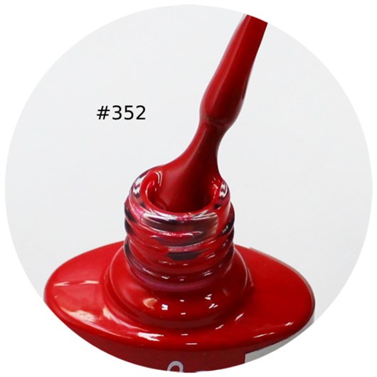 Esmalte Em Gel D&Z 7,5ml Linha D - Cor: 352 Vermelho para unhas