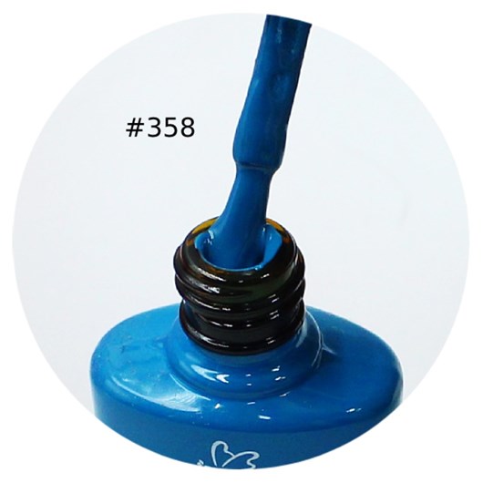 Esmalte Em Gel D&Z 7,5ml Linha D - Cor: 358 Azul Turquesa - Imagem principal - 8a92c123-20c3-4d74-8385-beef04a937dd