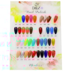 Esmalte Em Gel D&Z 7,5ml Linha D - Cor: 363 Verde Bebê Esmalte Em Gel D&Z 7,5ml Linha D - Cor: 363 Verde Bebê