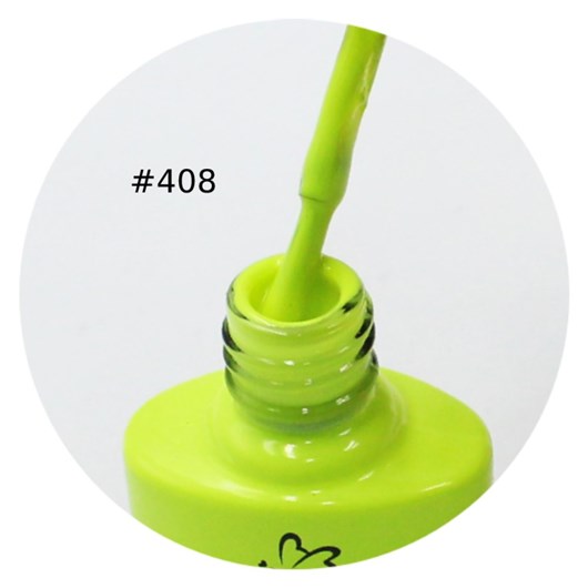 Esmalte em gel D&Z 7,5ml Linha E - Cor: 408 Verde Bebê Neon - Imagem principal - 99513111-fc4f-4643-992d-ad53b08b991f