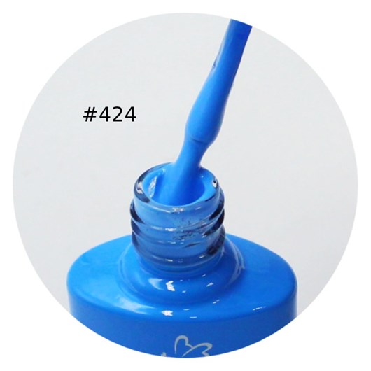 Esmalte em gel D&Z 7,5ml Linha E - Cor: 424 Azul Céu - Imagem principal - 7bcc14df-ae6c-448f-b7d4-f112bea94b56