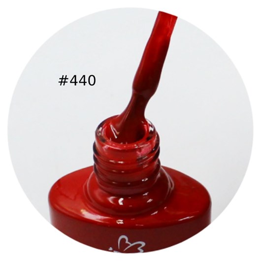 Esmalte em gel D&Z 7,5ml Linha E - Cor: 440 Vermelho Escuro - Imagem principal - 2fd9f574-f105-42ca-8064-3e705b352cc3