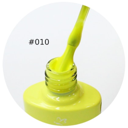 Esmalte Em Gel D&Z Amarelo Bandeira