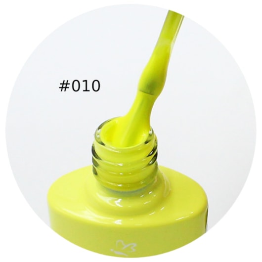 Esmalte Em Gel D&Z Amarelo Bandeira para unhas
