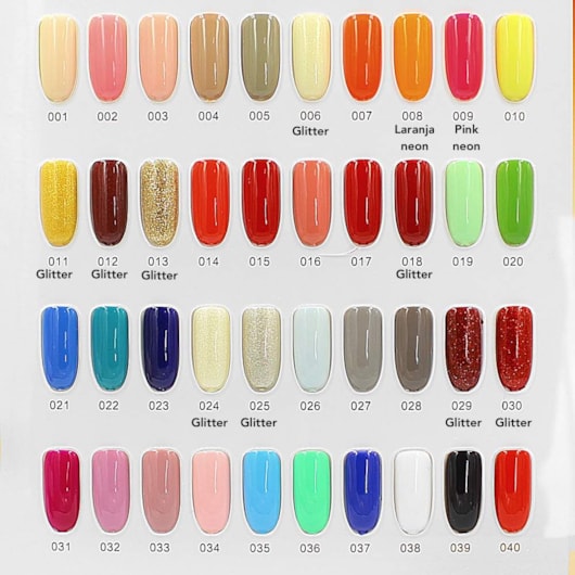 Esmalte Em Gel D&Z Amarelo Bandeira para unhas