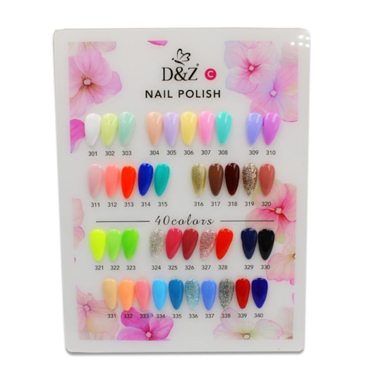 Esmalte Em Gel DeZ Branco 301 para unhas