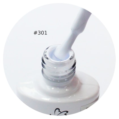 Esmalte Em Gel DeZ Branco 301