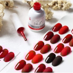 Esmalte Em Gel D&Z Fashion Red 12 Cores - Cor: Red 11 - Glitter Vermelho Esmalte Em Gel D&Z Fashion Red 12 Cores - Cor: Red 11 - Glitter Vermelho