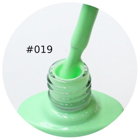 Esmalte Em Gel D&z Linha A 15ml Cor: 019 Verde Clarinho para unhas