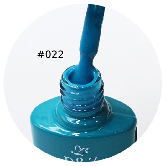 Esmalte Em Gel D&Z Linha A 7,5ml Cor: 022 Azul Turquesa - Imagem principal - d3e2d4f3-8faf-4cda-acd2-d059e43e5d15