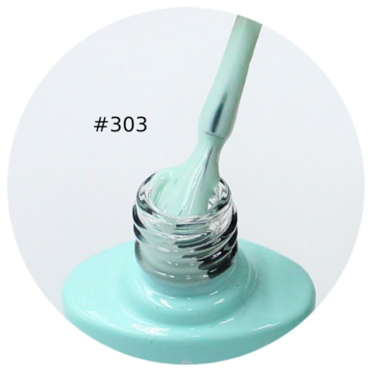 Esmalte Em Gel DeZ Linha C 7,5ml - Cor: 303 Verde Bebê - Imagem principal - 1707aa21-f559-4c5a-9a6c-f8a06ae42f5c