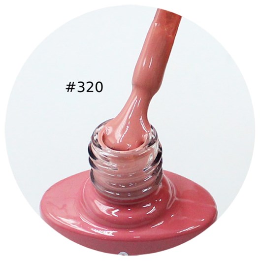 Esmalte Em Gel DeZ Linha C 7,5ml - Cor: 320 Rosa Antigo para unhas