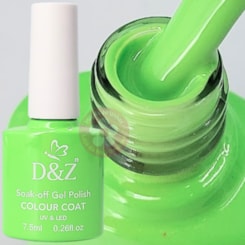 Esmalte Em Gel DeZ Linha C 7,5ml - Cor: 322 Verde Bebê