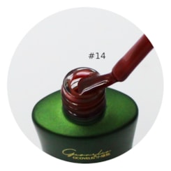 Esmalte em Gel Gcovelis 12ml #14 Chocolate