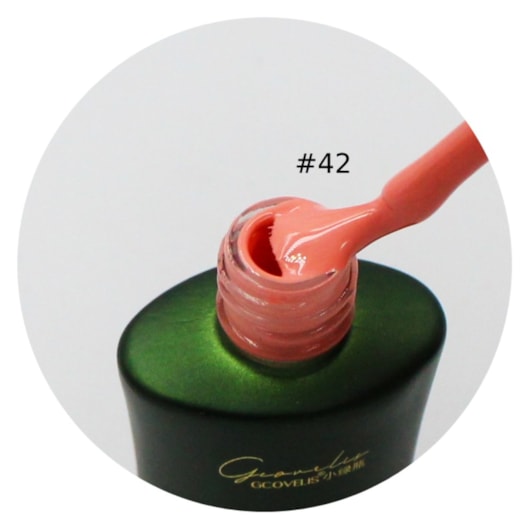 Esmalte em Gel Gcovelis 12ml #42 Rosa Coral - Imagem principal - 32507c16-e24b-41b6-acd8-aa8e4d2113db