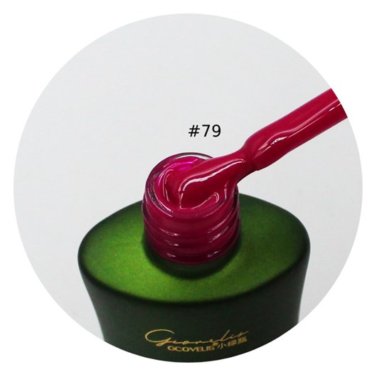 Esmalte em Gel Gcovelis 12ml #79 Fuchsia para unhas