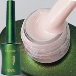 Esmalte em Gel Gcovelis Branco com toque rosa 32 12ml Esmalte em Gel Gcovelis Branco com toque rosa 32 12ml