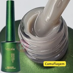 Esmalte em Gel Gcovelis Camuflagem cinza claro 23 12ml Esmalte em Gel Gcovelis Camuflagem cinza claro 23 12ml
