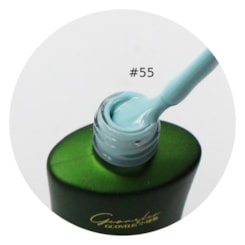 Esmalte em Gel Gcovelis Candy Color Azul Bebê 55 12ml